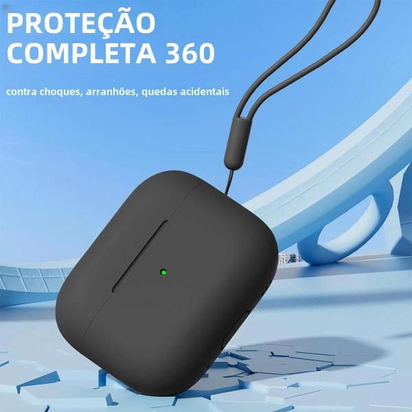 Imagem de Capa Protetora De Silicone Macio Com Kit De Limpeza Para Apple Airpods Pro 1a 2a Geração Homens