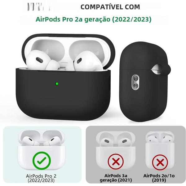 Imagem de Capa Protetora De Silicone Macio Com Kit De Limpeza Para Apple Airpods Pro 1a 2a Geração Homens