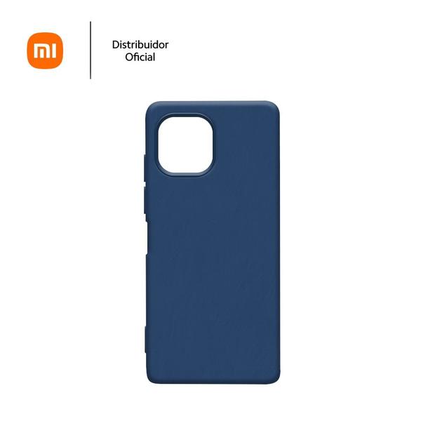 Imagem de Capa protetora de silicone smartphone xiaomi 11 lite 5g ne azul