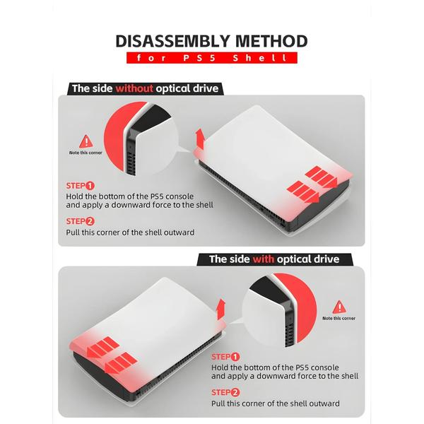 Imagem de Capa Protetora Dura para PS5 - Design Spider Faceplate