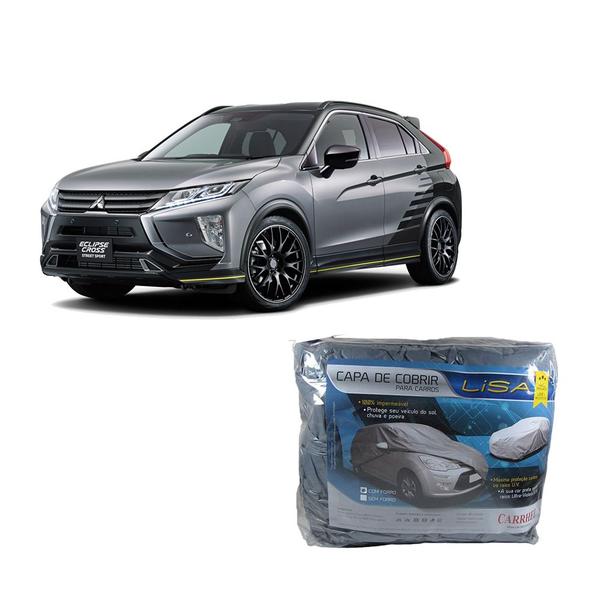 Capa Protetora Eclipse Cross Forrada Impermeável (XM262) - RAFCAR Imagem de Capa Protetora Eclipse Cross Forrada Impermeável (XM262)