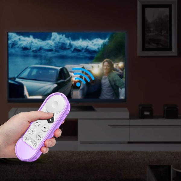 Imagem de Capa Protetora Fintie para Controle Remoto do Chromecast com Google TV (2020) - Silicone Antiderrapante e à Prova de Choques