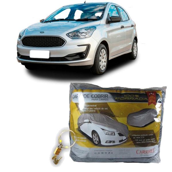 Imagem de Capa Protetora Ford Ka 2020 com cadeado (P281)