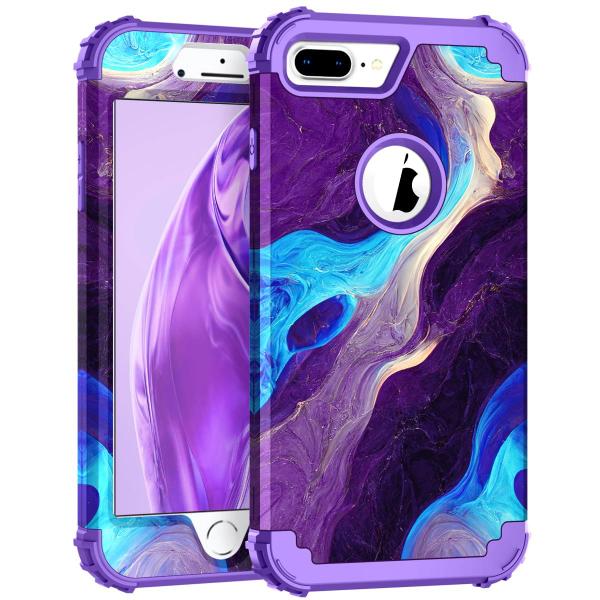 Capa protetora Hocase Heavy Duty à prova de choque para iPhone 7/8 Plus