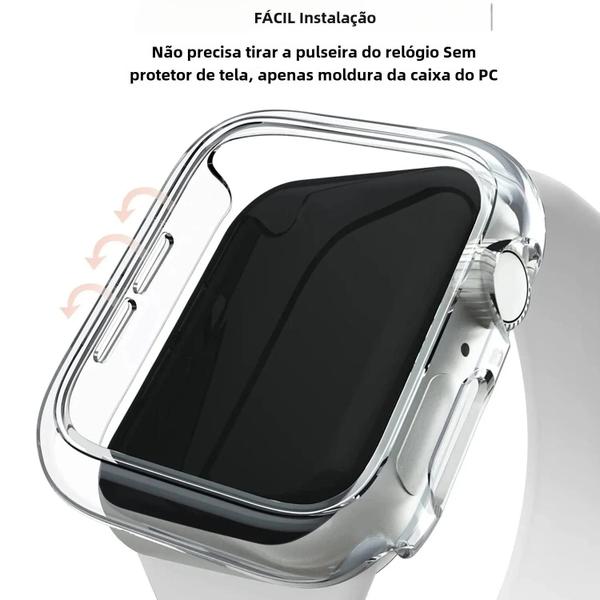 Imagem de Capa Protetora para Apple Watch Série 8/7/SE/6/5/4/3 - 45mm, 44mm, 42mm, 41mm e 38mm