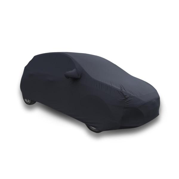 Imagem de Capa protetora para cobrir carro suv hyundai hb20 anti-poeira anti-riscos tecido cor preta capas lp