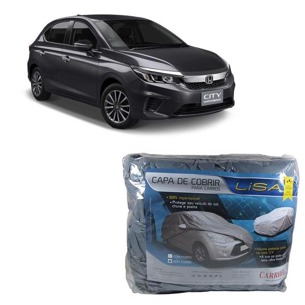 Capa Protetora para Cobrir Honda City Hatch (M291) - RAFCAR Imagem de Capa Protetora para Cobrir Honda City Hatch (M291)