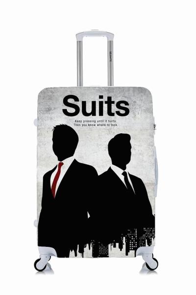 Imagem de Capa Protetora Para Mala Viagem Personalizada Grande Suits