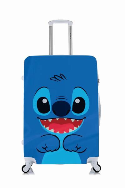 Imagem de Capa Protetora Para Mala Viagem Personalizada Média Stitch Desenho