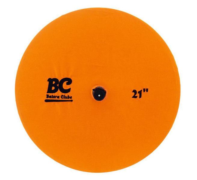 Imagem de Capa Protetora para Pratos BC Signature Orange 21 by Drummers em algodão que limpa e protege