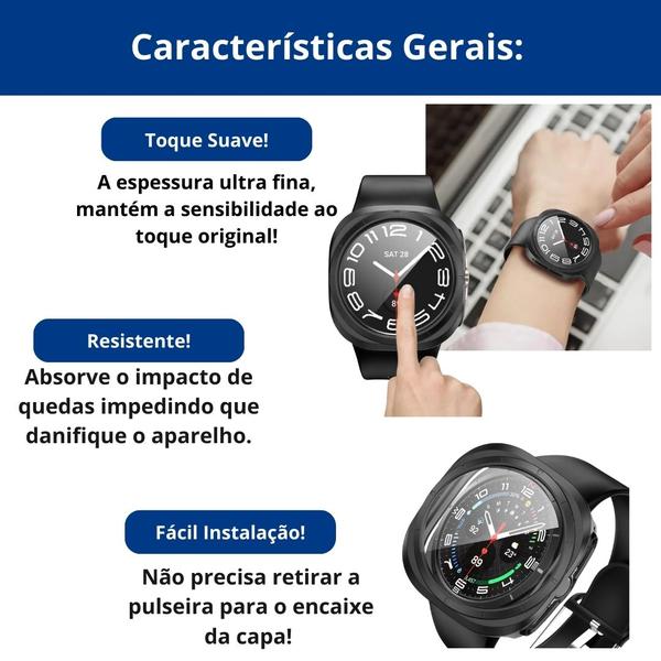 Imagem de Capa protetora resistente para Galaxy Watch Ultra 47mm