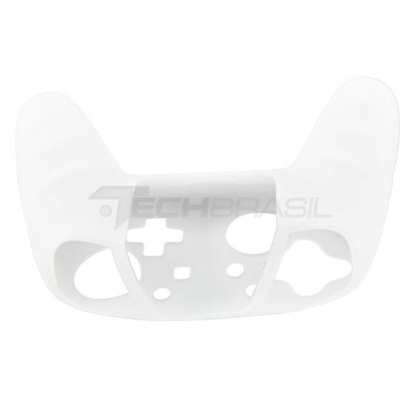 Imagem de Capa Protetora Silicone Para Controle Nintendo Switch Pro Branco