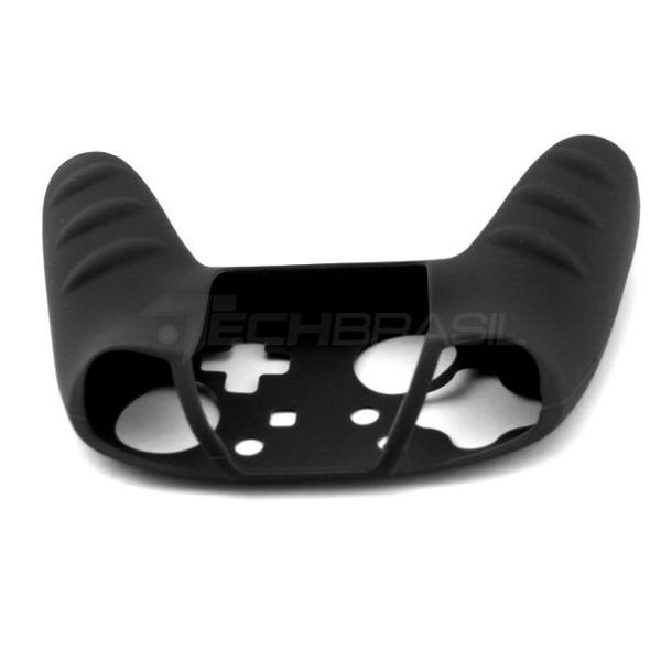 Imagem de Capa Protetora Silicone Para Controle Nintendo Switch Pro Preto