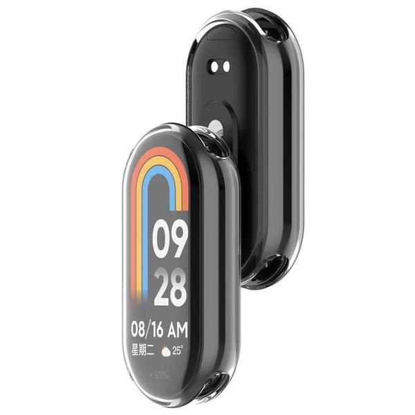 Imagem de Capa Protetora TPU para Xiaomi Mi Band 8 - Proteção Macia e Tela Sensível ao Toque