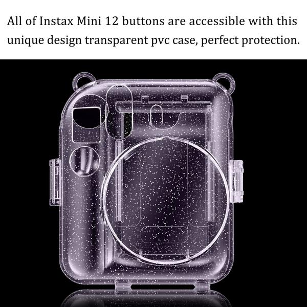 Imagem de Capa protetora transparente para câmera Fujifilm Instax Mini 12