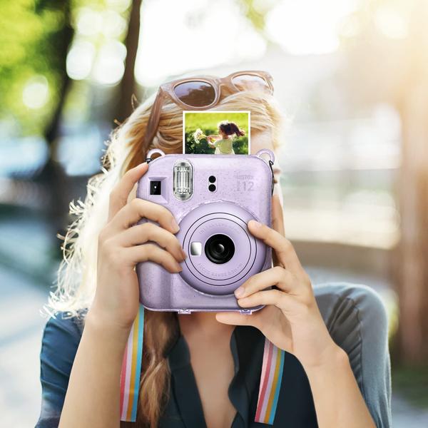 Imagem de Capa protetora transparente para câmera Fujifilm Instax Mini 12