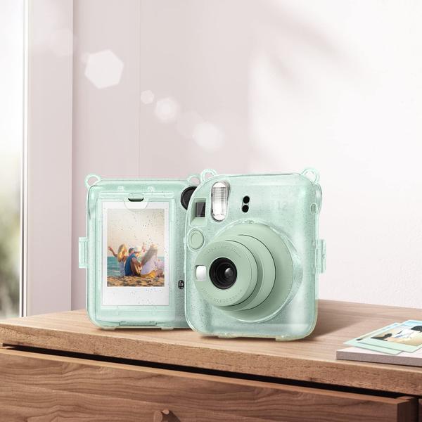 Imagem de Capa protetora transparente para câmera Fujifilm Instax Mini 12