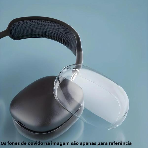 Imagem de Capa Protetora Transparente TPU para AirPods Max - Alta Visibilidade