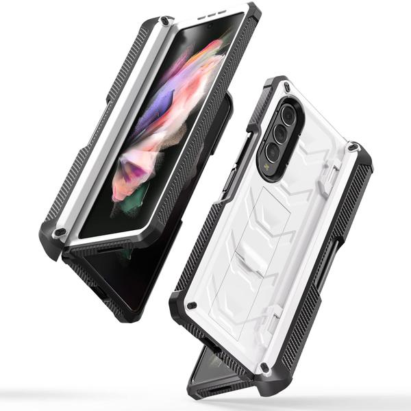 Imagem de Capa resistente Armor para Samsung Galaxy Z Fold 3 FONREST branca