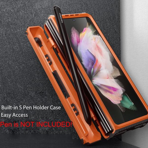 Imagem de Capa resistente Armor para Samsung Galaxy Z Fold 3 FONREST Orange