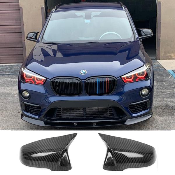 Imagem de Capa Retrovisor BMW X1 X2 135 140 Estilo M2 M3 Carbono Look