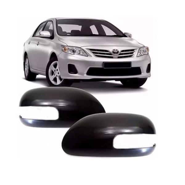 Capa Retrovisor Corolla 2008 2009 2010 2012 2013 C Furo - Blawer Imagem de Capa Retrovisor Corolla 2008 2009 2010 2012 2013 C Furo