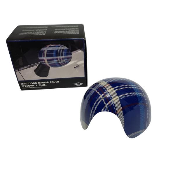 Capa Retrovisor Esquerdo Speedwell Blue Original Mini Cooper - BMW Imagem de Capa Retrovisor Esquerdo Speedwell Blue Original Mini Cooper