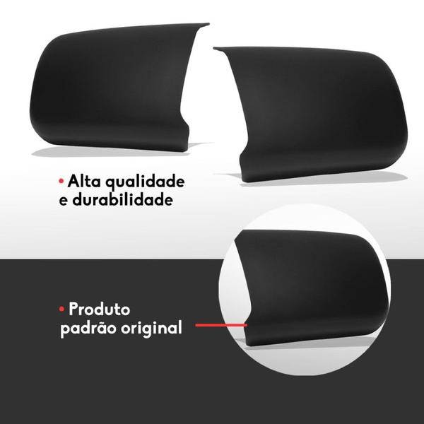 Imagem de Capa Retrovisor Fiat Tempra 1992 a 99 Preto Escolha o Lado