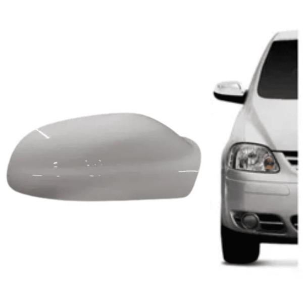 Imagem de Capa Retrovisor Fox 03 04 05 06 07 08 09 Branco Cristal (Ld)