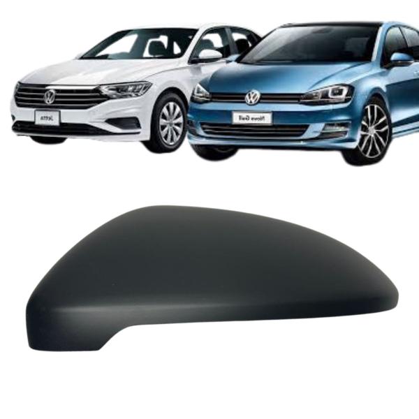 Imagem de Capa Retrovisor Golf 2014 A 2019 Jetta 2019 A 21 LE C/ Pisca