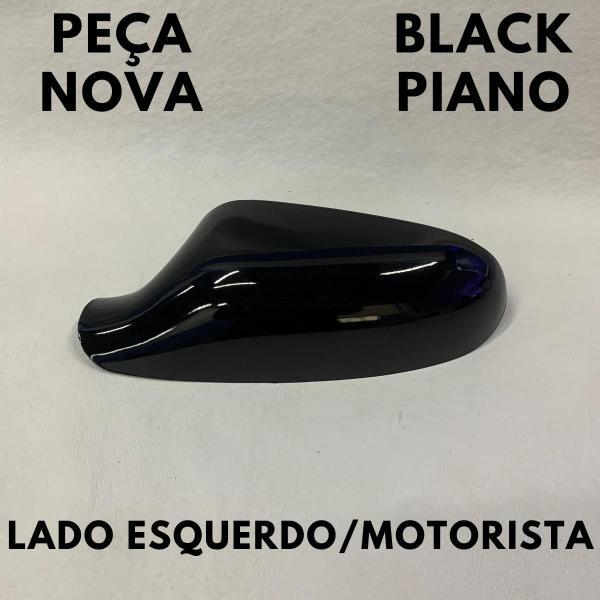 Imagem de Capa Retrovisor Palio 2004 a 2010 Black Piano par