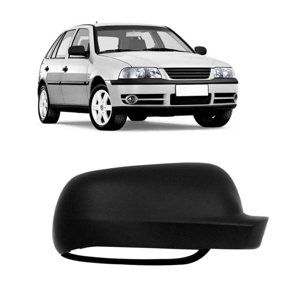 Imagem de Capa Retrovisor VW Gol 2000 01 02 Lado Direito Preta