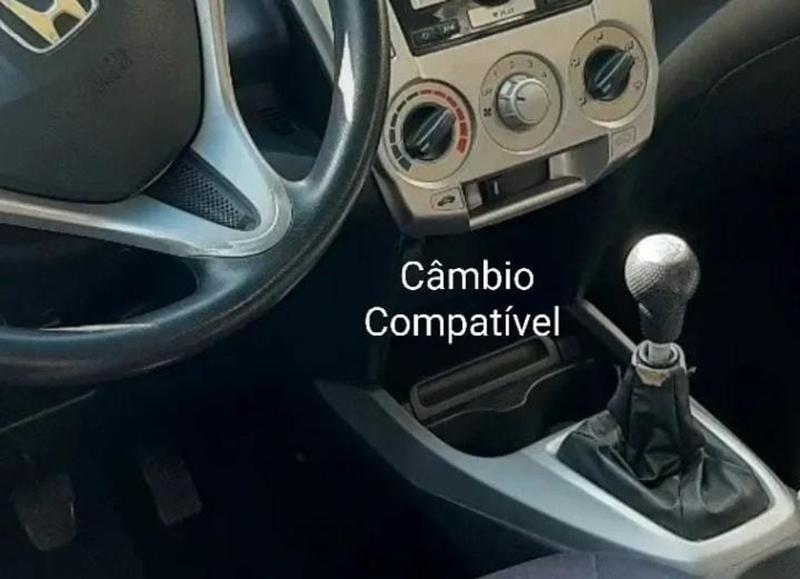 Imagem de Capa Revestimento Couro Manopla Câmbio Manual Honda City 2009 a 2021