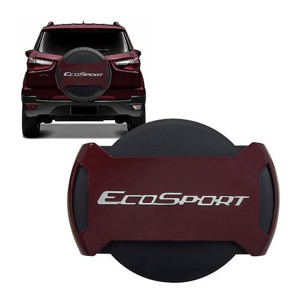 Imagem de Capa Rígida Parcial de Estepe Ecosport Vermelho Merlot