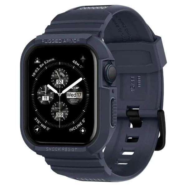 Imagem de Capa Robusta de Carbono Armor Pro para Apple Watch Ultra/9/8/7 (49mm/45mm/41mm) - Com Pulseira