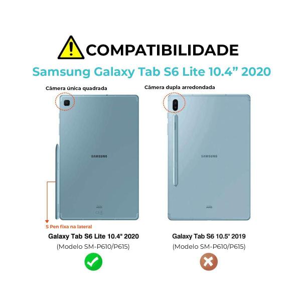 Imagem de Capa Samsung Galaxy Tab S6 10.4 2020 Rígida Translucida