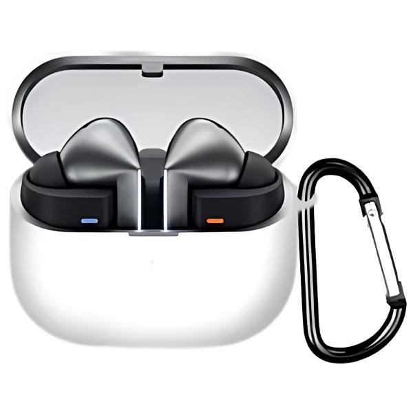 Imagem de Capa Silicone Com Mosquetão Para Galaxy Buds 3 e Buds 3 Pro