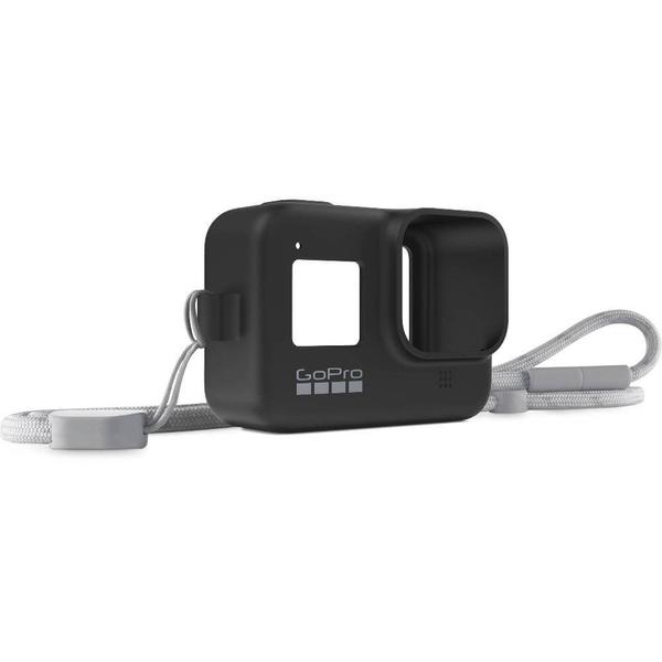 Imagem de Capa Silicone GoPro Hero 8 + Cordão Ajustável - Sleeve + Lanyard