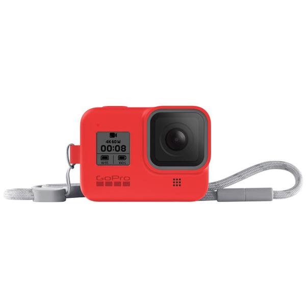 Imagem de Capa Silicone GoPro Hero 8 + Cordão Ajustável - Sleeve + Lanyard