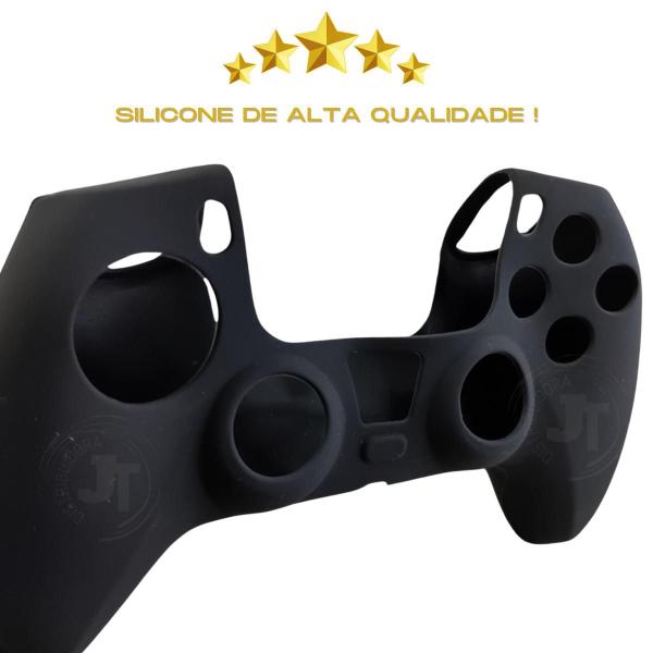 Imagem de Capa Silicone Para Controle Playstation 5 Dualsense Capinha Protetora Siliconada Skin Case Acessório