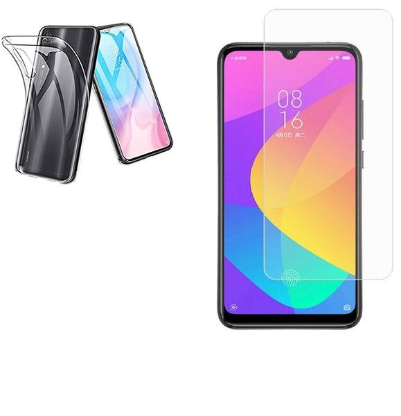 Imagem de Capa Silicone Slim Tpu Flexível Samsung Galaxy A10 A10S M10 + Película de Gel