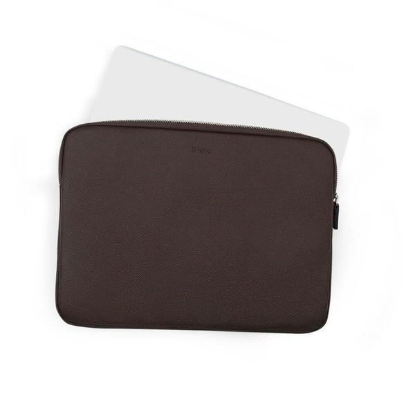 Imagem de Capa Sleeve Macbook 16" Originais iPlace, Linha Pampas Couro Café   