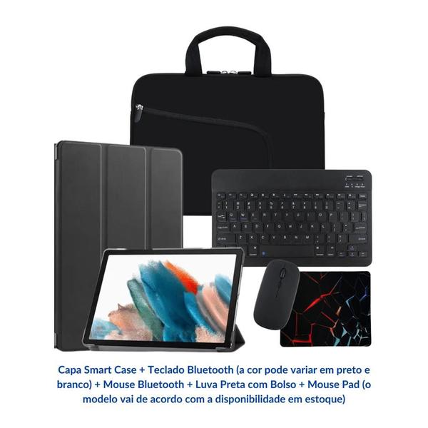 Imagem de Capa Smart Luva  +teclado mouse p/ Tablet galaxy Tab A9 Plus