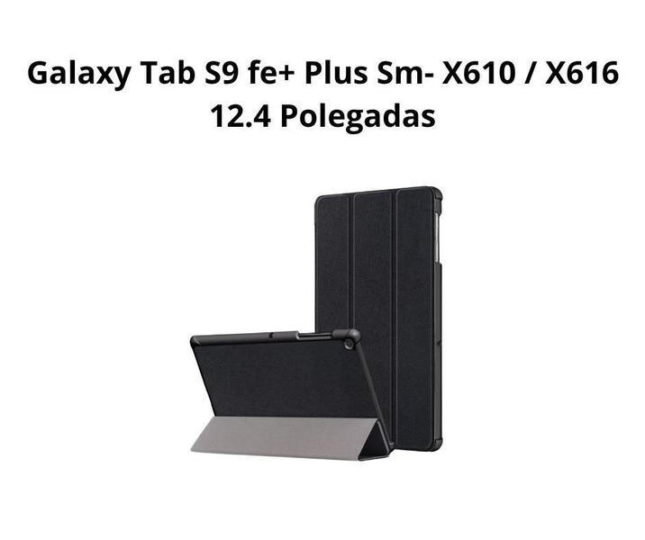 Imagem de Capa Smart + Película Vidro Galaxy Tab S9 Fe+ 12.4 Polegadas