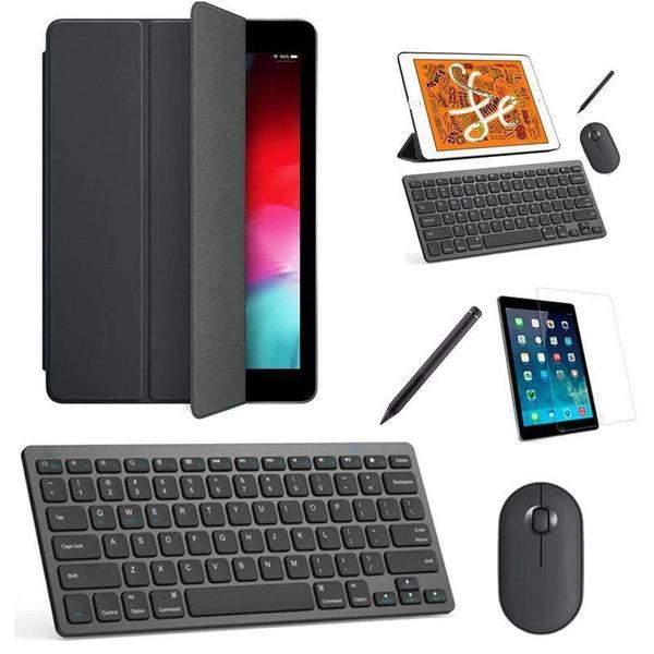 Capa Smart Preto Teclado, Mouse Pel Stylus Galaxy Tab A T290 - Bd net collections Imagem de Capa Smart Preto Teclado, Mouse Pel Stylus Galaxy Tab A T290