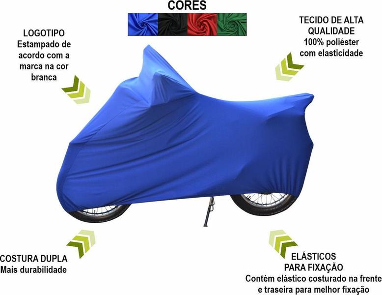 Imagem de Capa Sob Medida De Tecido Para Moto Kasinski Seta 125