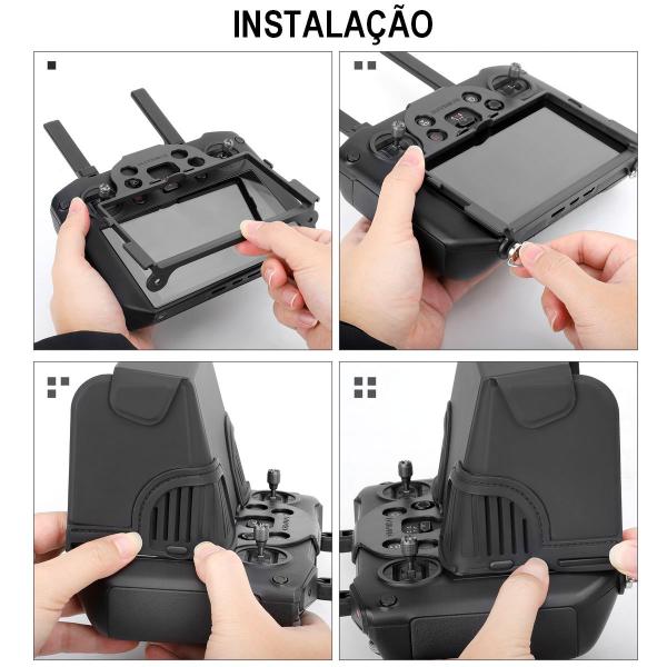 Imagem de Capa Solar Dobrável para Controle Remoto DJI RC Pro