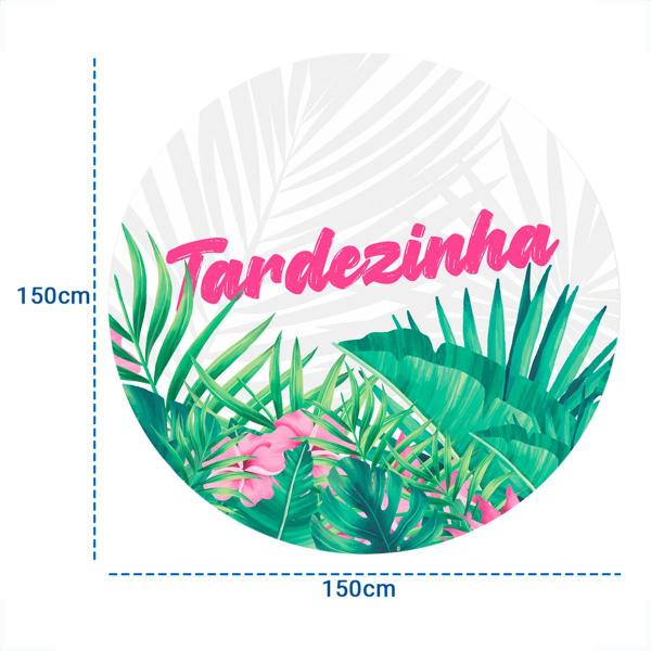Capa Sublimada Painel Festa Redondo 1,50m Tardezinha - Decoraset Imagem de Capa Sublimada Painel Festa Redondo 1,50m Tardezinha