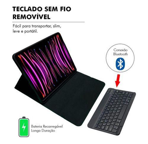 Imagem de Capa Tab S7 Fe Teclado 12.4 Polegadas Capinha Magnética Slim