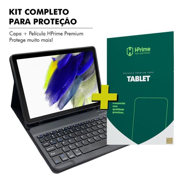 Imagem de Capa Tablet Tab A8 2022 10.5 Com Teclado Removível Case Capinha Magnética + Pelicula HPrime Premium